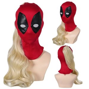Masque & Perruque Ladypool – Élégance Héroïque & Confort