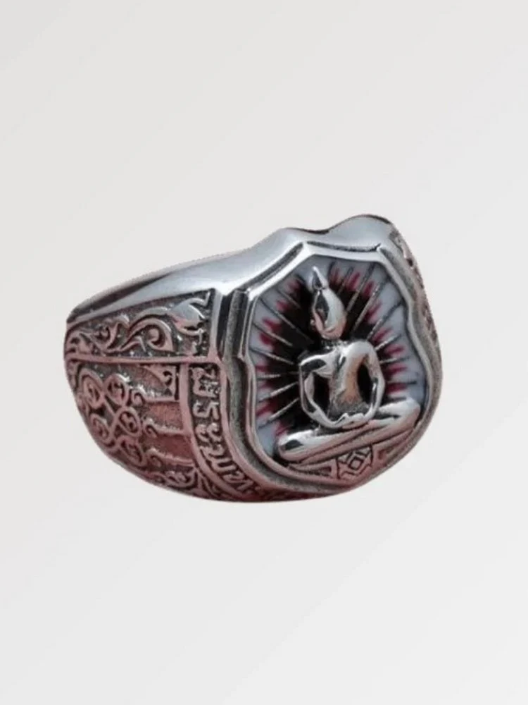 Bague Bouddhiste 'Sarnath' – Image 2
