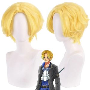 Perruque de Cosplay Sabo One Piece